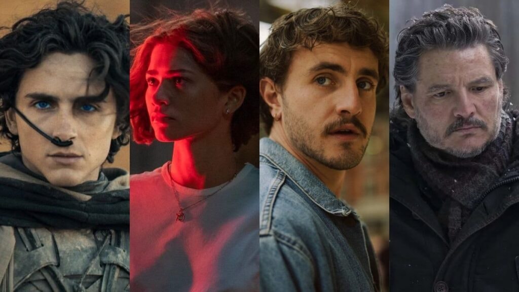 Timothée Chalamet, Zendaya, Paul Mescal et Pedro Pascal