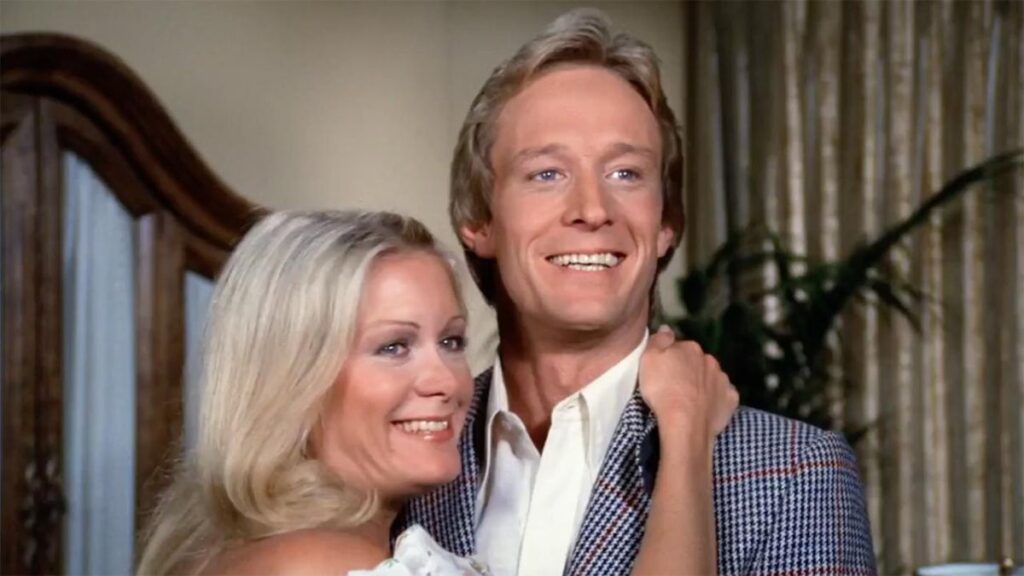 Valene (Joan Van Ark) et Gary (Ted Shackelford) Ewing dans Dallas.