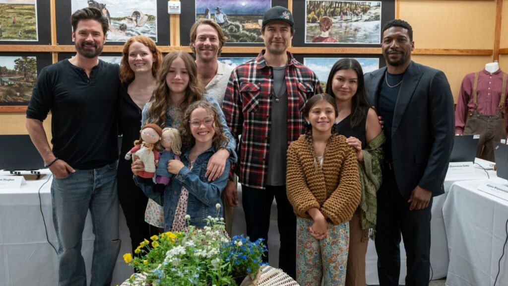 Les acteurs du reboot de la série La Petite Maison dans la Prairie sur Netflix.