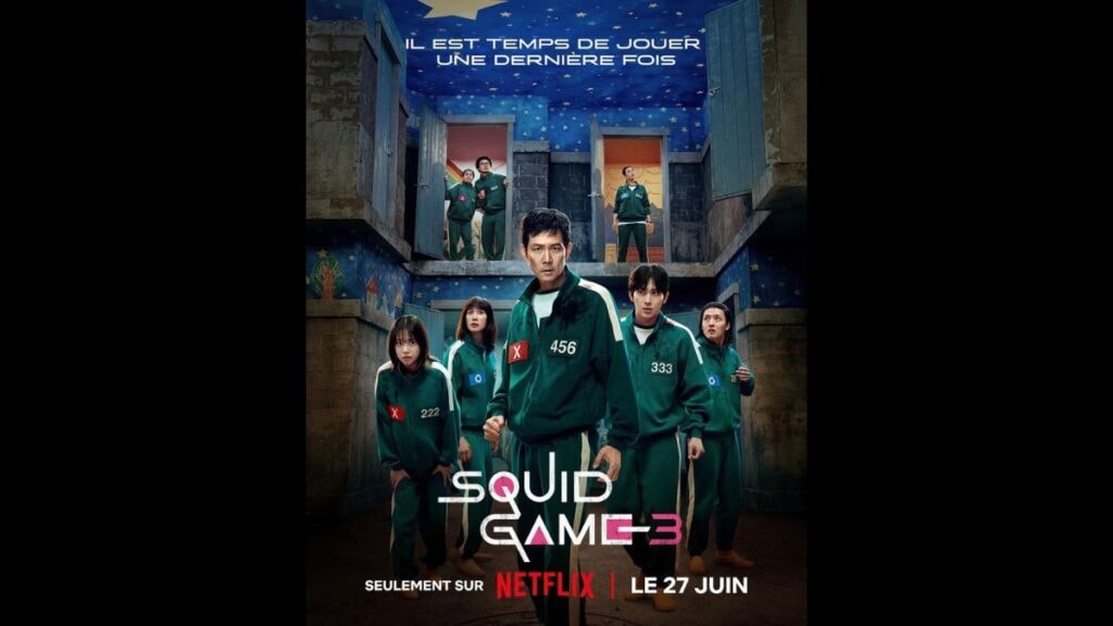 Affiche de la saison 3 de Squid Game