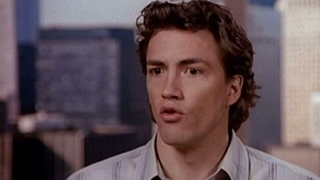 Billy Campbell (Andrew Shue) dans Melrose Place