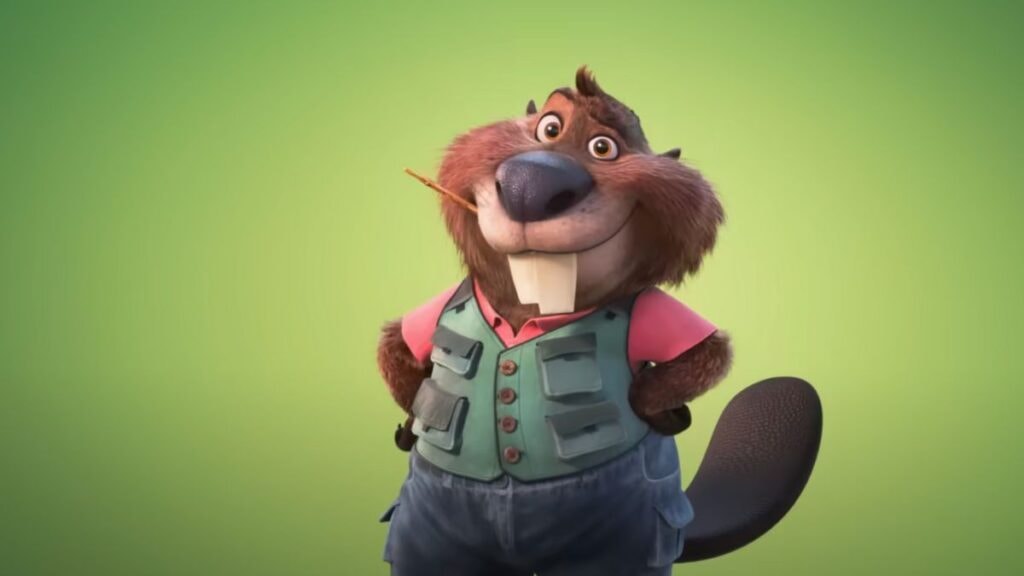 Le castor Nibbles dans Zootopie 2