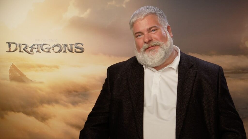 Dean DeBlois en interview lors de la promotion du film live-action Dragons