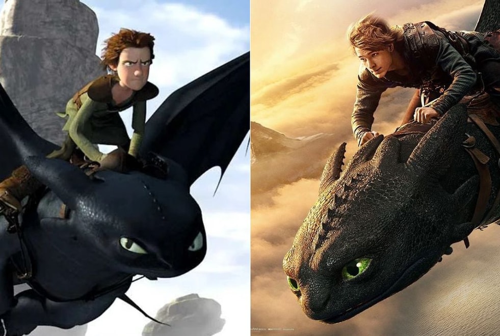 Dragons : quelles sont les différences entre le film d’animation et le live-action ?