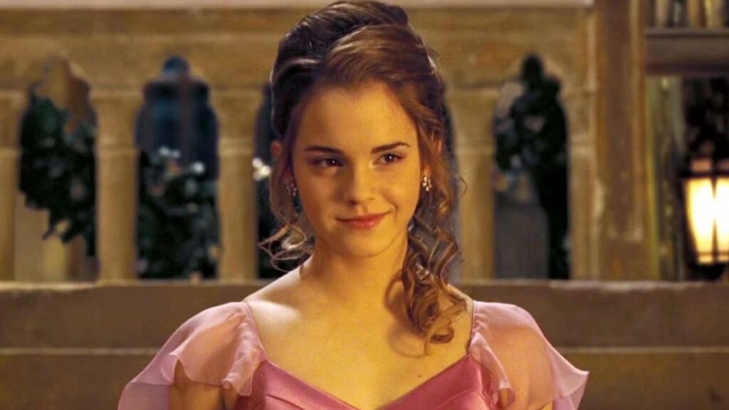 Hermione Granger au bal dans Harry Potter et la Coupe de Feu
