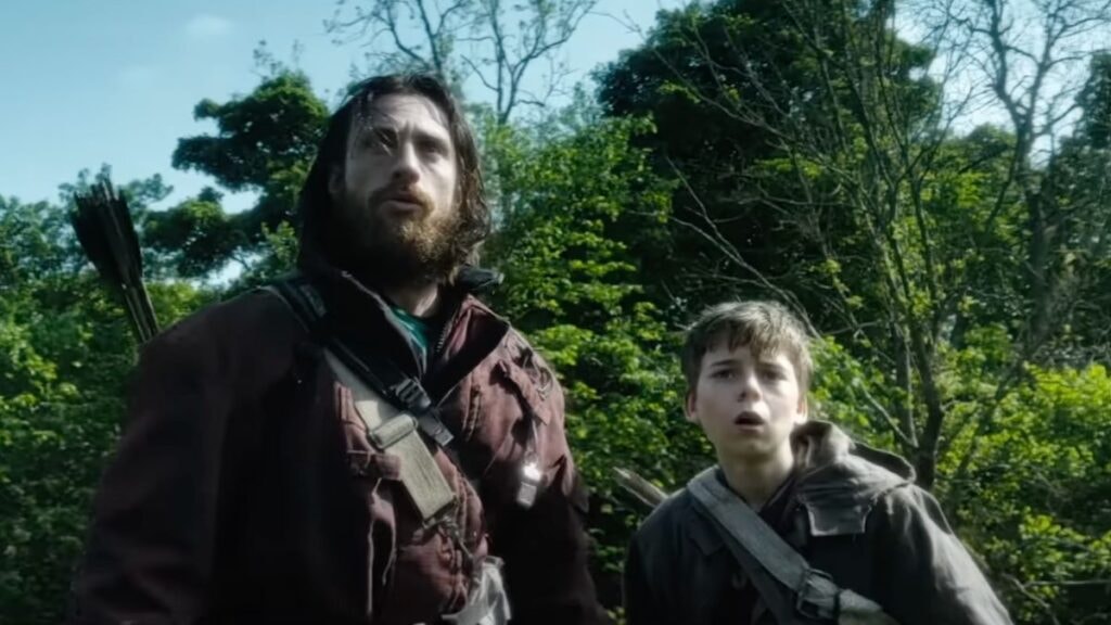 Jamie et Spike dans 28 ans plus tard