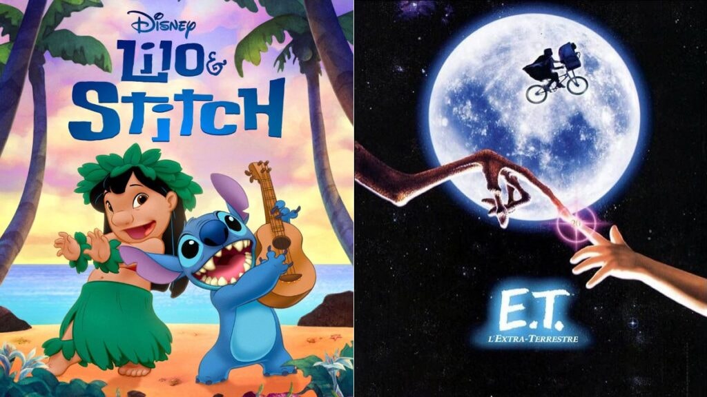 Lilo et Stitch et le film E.T.