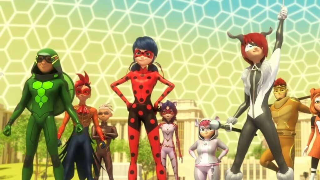 Les personnages dans Miraculous
