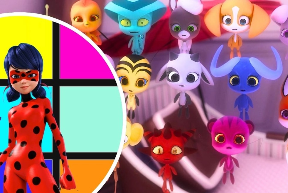 Quiz Miraculous : choisis 7 couleurs, on te dira quel kwami tu es