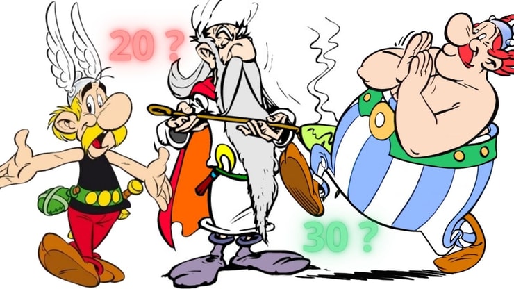 Quiz : élimine (sans mentir) 15 personnages d'Astérix, on devinera ton âge