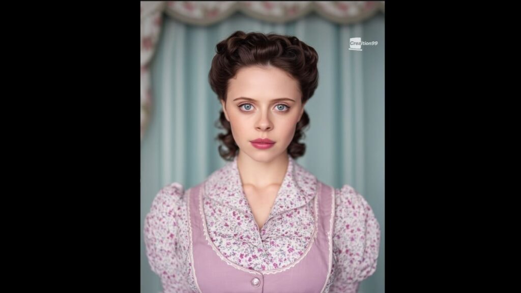 Bel Powley imaginée en Petunia Dursley dans Harry Potter par une IA