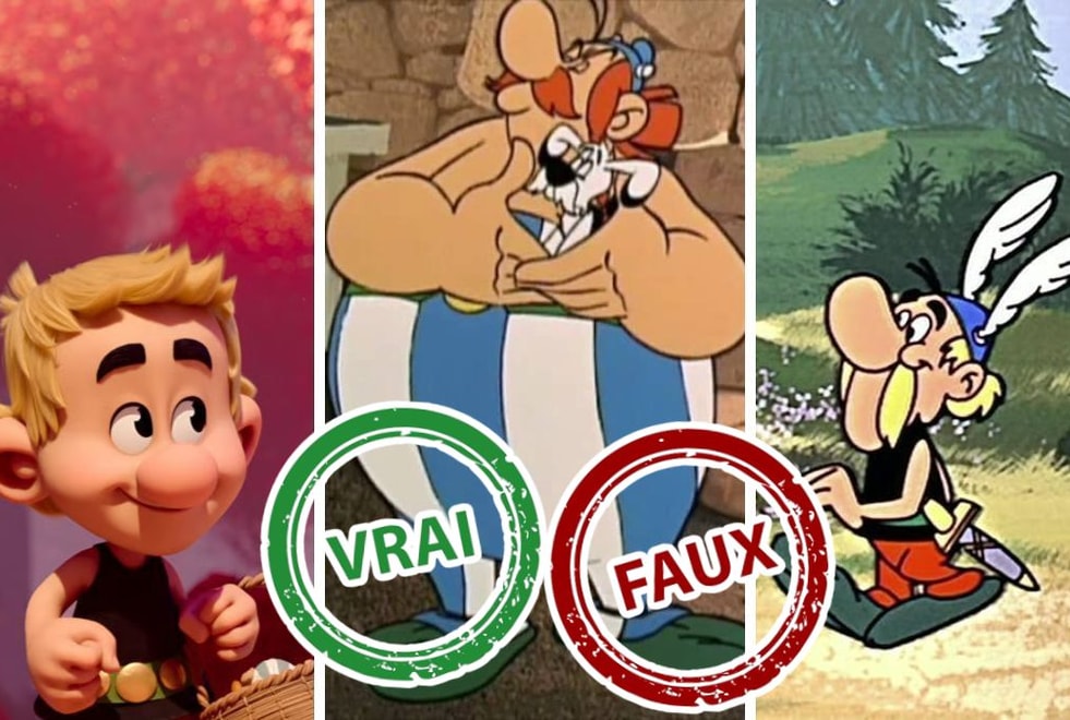 Personne n’a déjà eu 10/10 à ce quiz vrai ou faux sur les dessins animés Astérix et Obélix