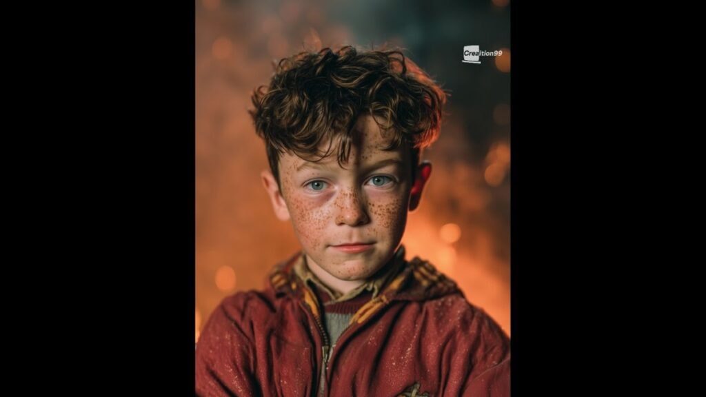 Leo Early imaginé en Seamus Finnigan dans Harry Potter par une IA