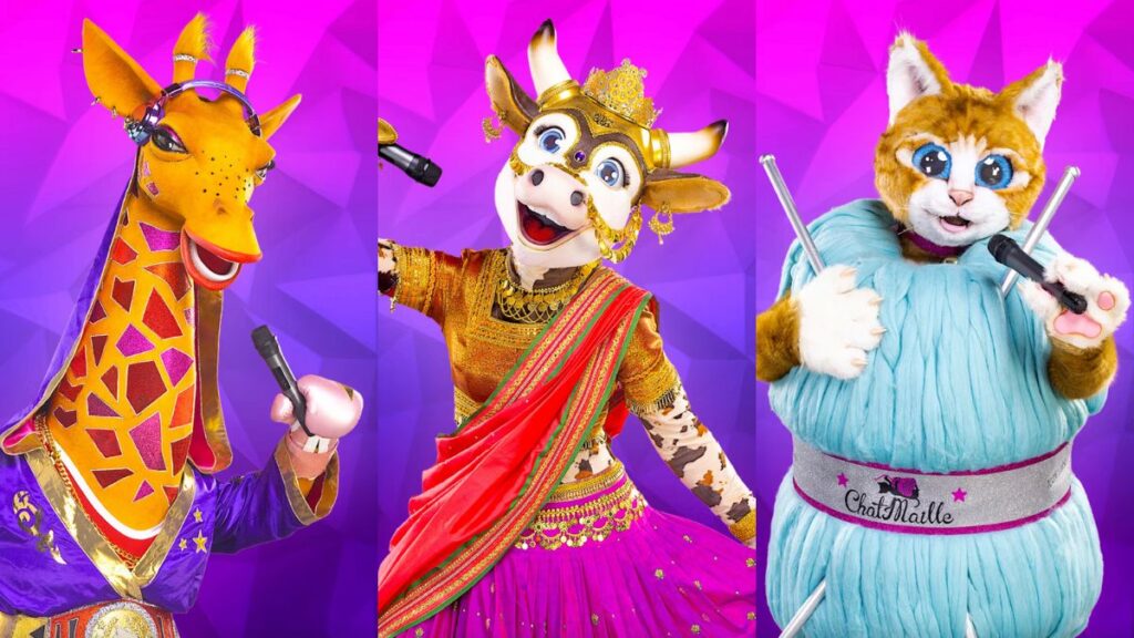 Sondage Mask Singer 2025 : qui va gagner l'émission entre la Girafe, la Vache et le Chaton ?