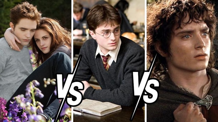 Sondage : tu préfères vivre dans l'univers de Twilight, Harry Potter ou Le Seigneur des Anneaux ?