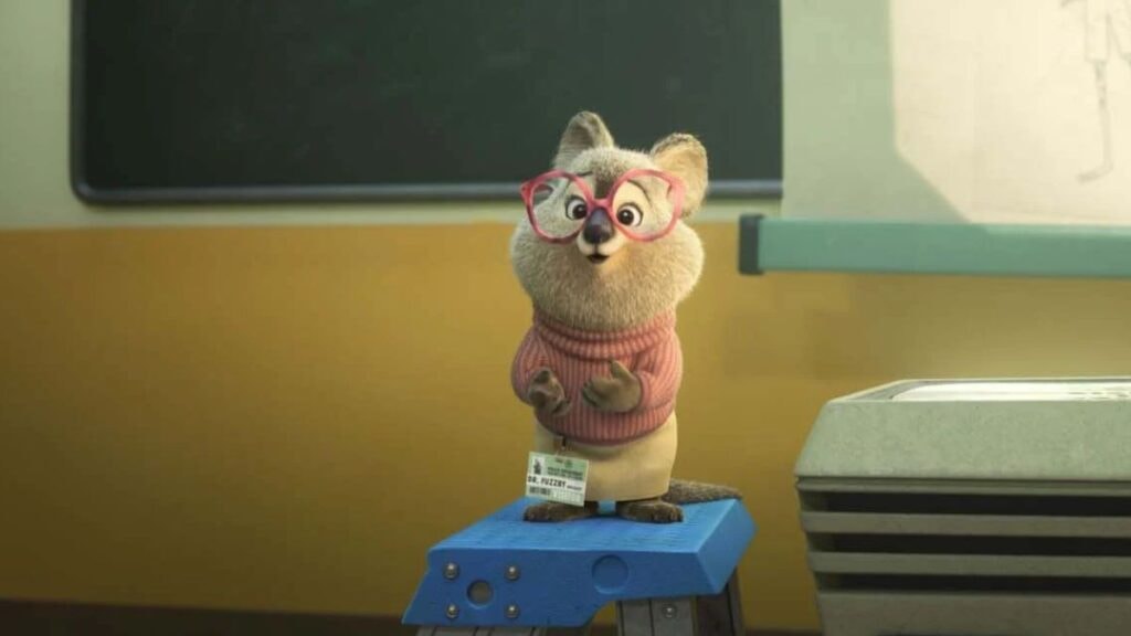 Dr Fuzzby dans Zootopie 2