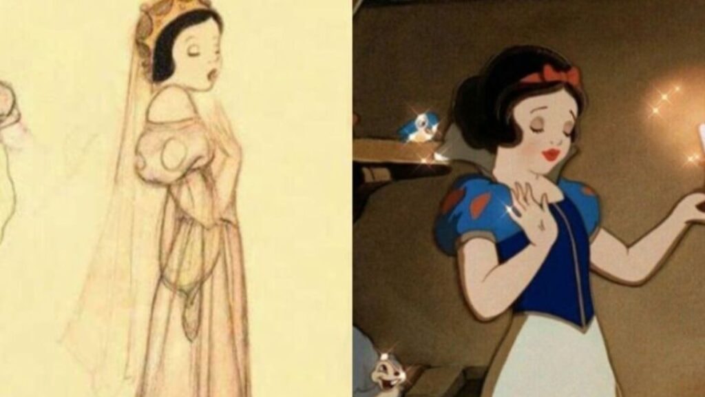 blanche neige dans son apparence originale