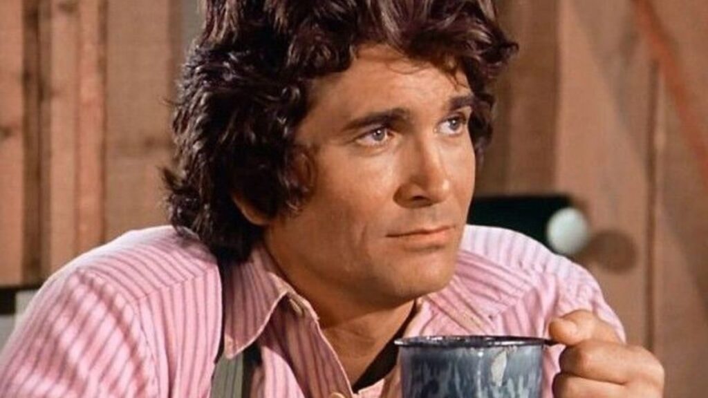 Charles Ingalls (Michael Landon) dans La Petite Maison dans la Prairie