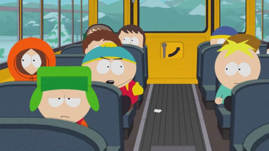 Une image de la série South Park.