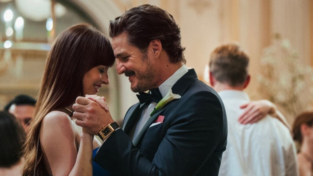 Dakota Johnson et Pedro Pascal dans Materialists