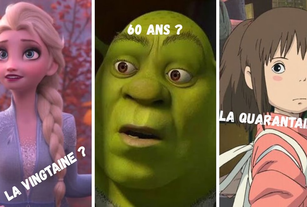Quiz : élimine (sans mentir) 5 films d’animation et on devinera ton âge