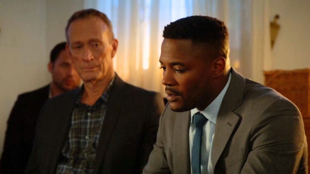 Ted Shackelford dans un épisode de la série NCIS en 2017.