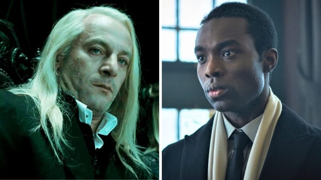 Jason Isaacs (Lucius Malefoy) / Paapa Essiedu Harry Potter la série