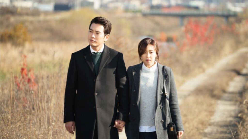 Joo Sang-wook et Cha Ye Ryun dans Glamorous Temptation