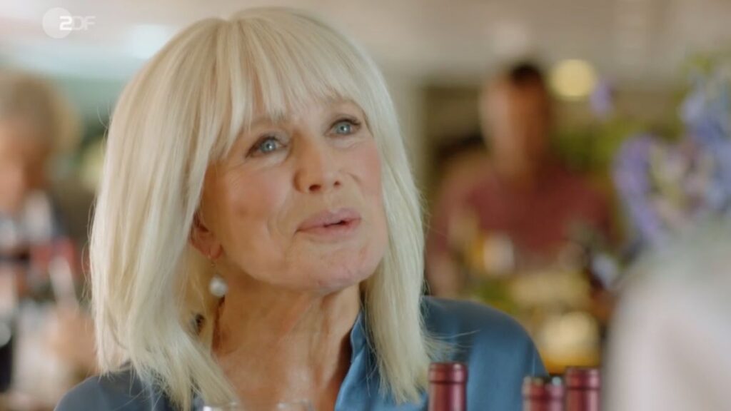 Linda Evans dans le soap opera allemand Das Traumschiff en 2020.