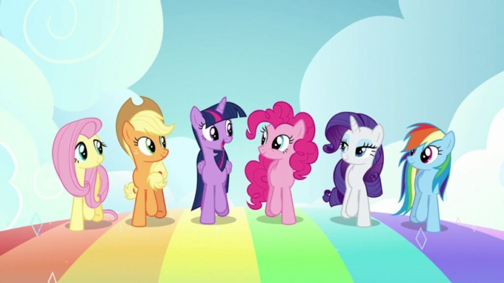 Les Mane 6 dans My Little Pony