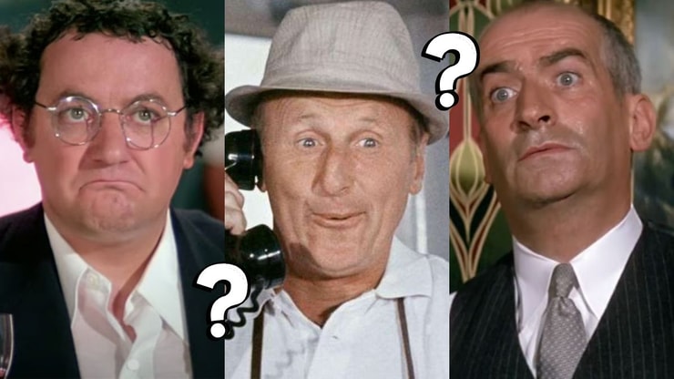 Quiz : ces 10 personnages ont-ils été joués par Coluche, Bourvil, Louis de Funès ou aucun des trois ?