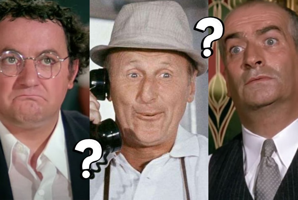 Quiz : ces 10 personnages ont-ils été joués par Coluche, Bourvil, Louis de Funès ou aucun des trois ?