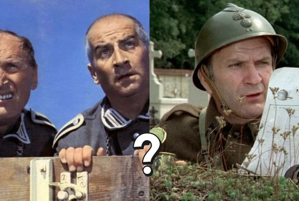 Quiz : ce détail appartient-il à La Grande Vadrouille ou à La 7ème Compagnie ?