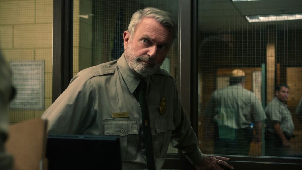 Sam Neill dans la série Une nature sauvage
