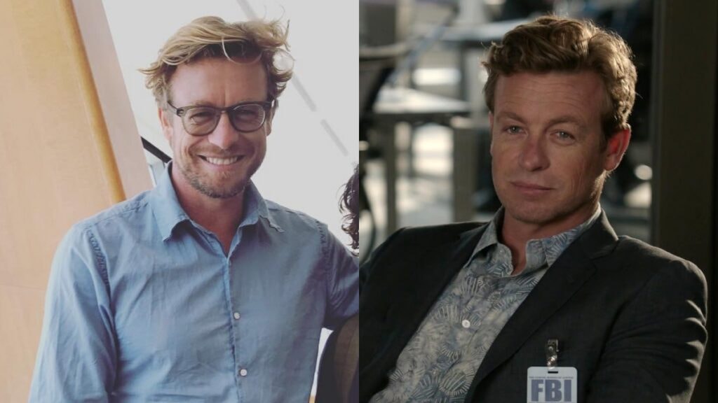 Simon Baker dans la série Mentalist