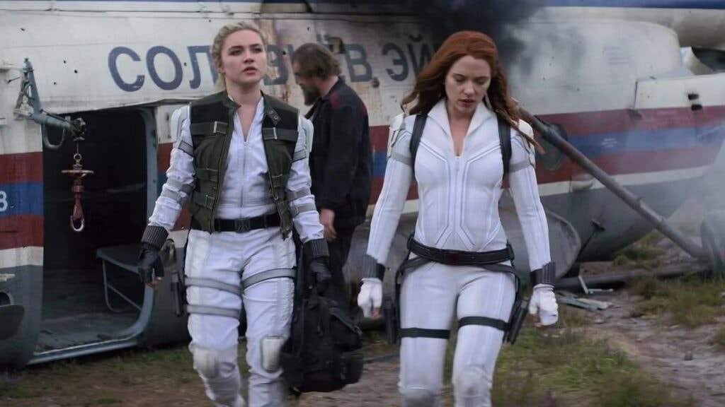 Yelena et Natasha dans Black Widow
