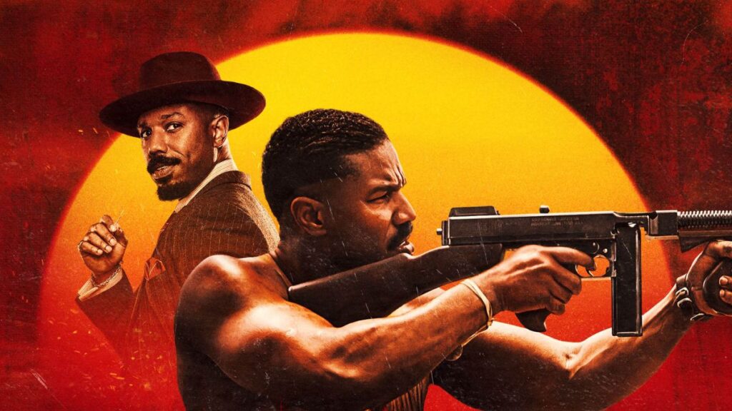 L'affiche du film Sinners, avec Michael B. Jordan.