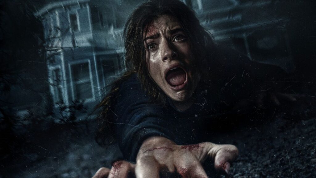 L'affiche du film Until Dawn : La Mort Sans Fin, avec Ella Rubin.