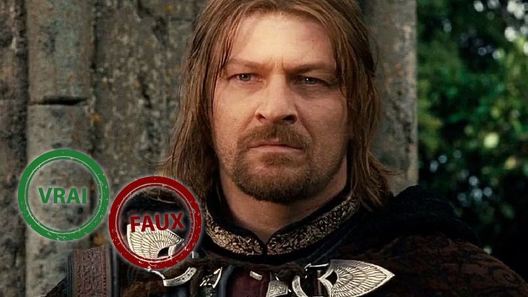 Tu sauves Boromir si t'as 10/10 à ce quiz vrai ou faux sur Le Seigneur des Anneaux