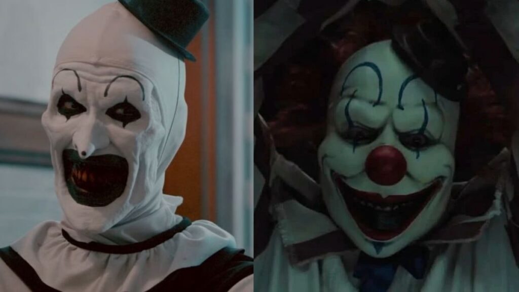 hart le clown de terrifier et frendo de la nuit des clowns
