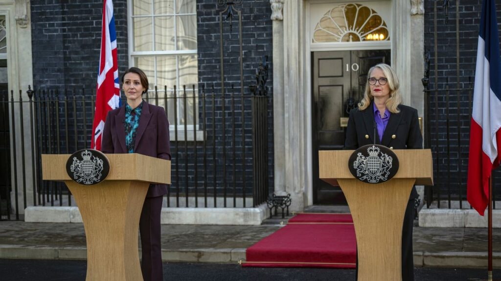 Suranne Jones et Julie Delpy dans la série Netflix Hostage
