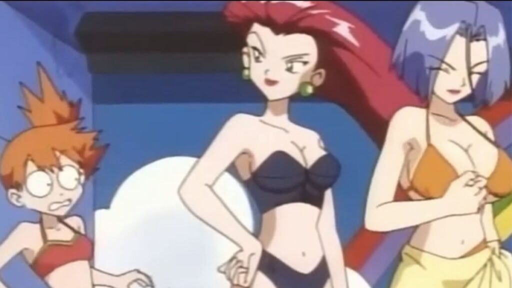 James dans un épisode censuré de Pokémon