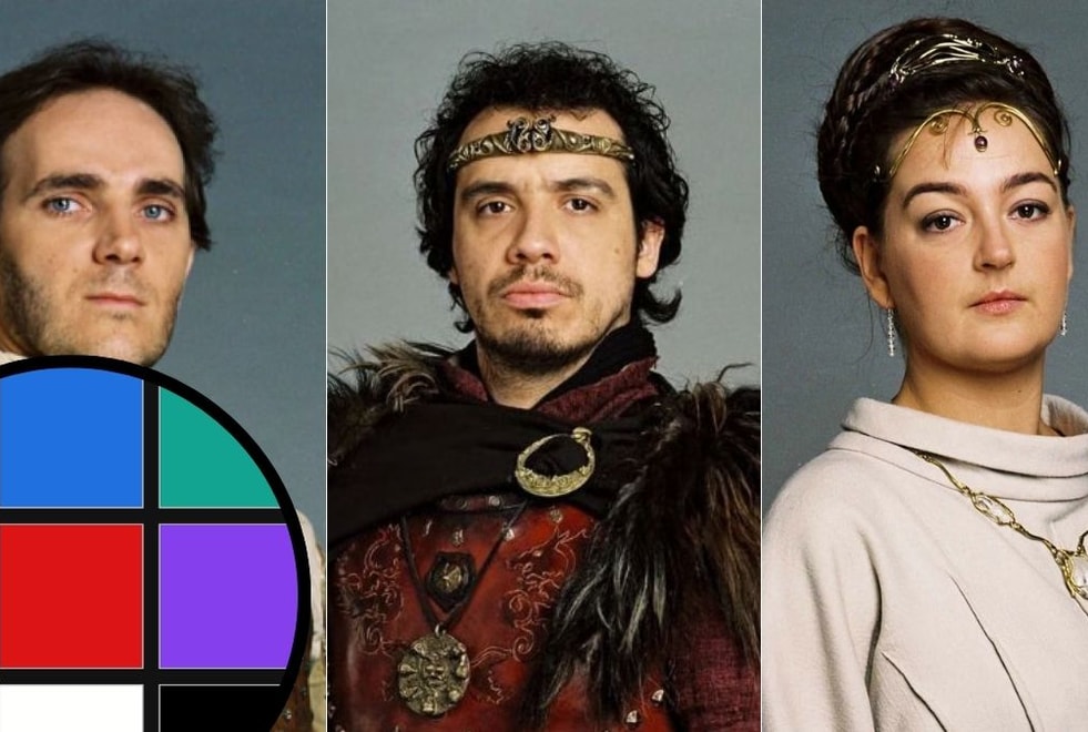 Quiz : choisis une couleur, on te dira à quel personnage de Kaamelott tu ressembles le plus
