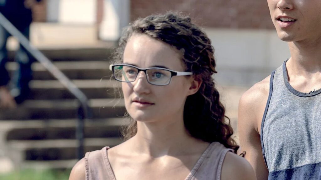 Addy (Kelley Mack) dans la série The Walking Dead.