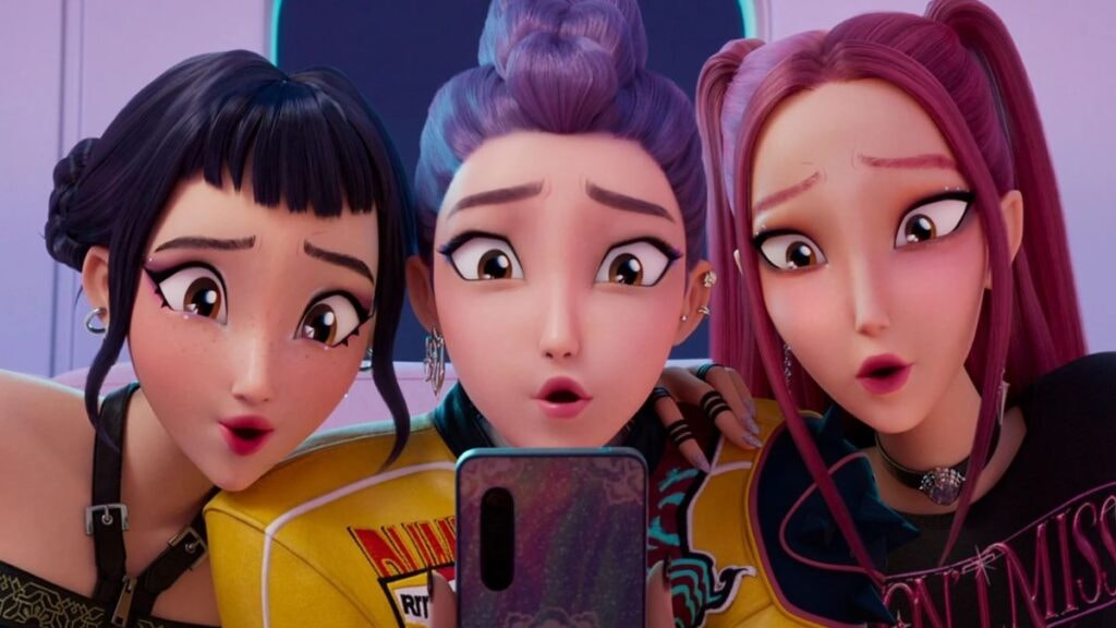 KPop Demon Hunters image du film d'animation Netflix