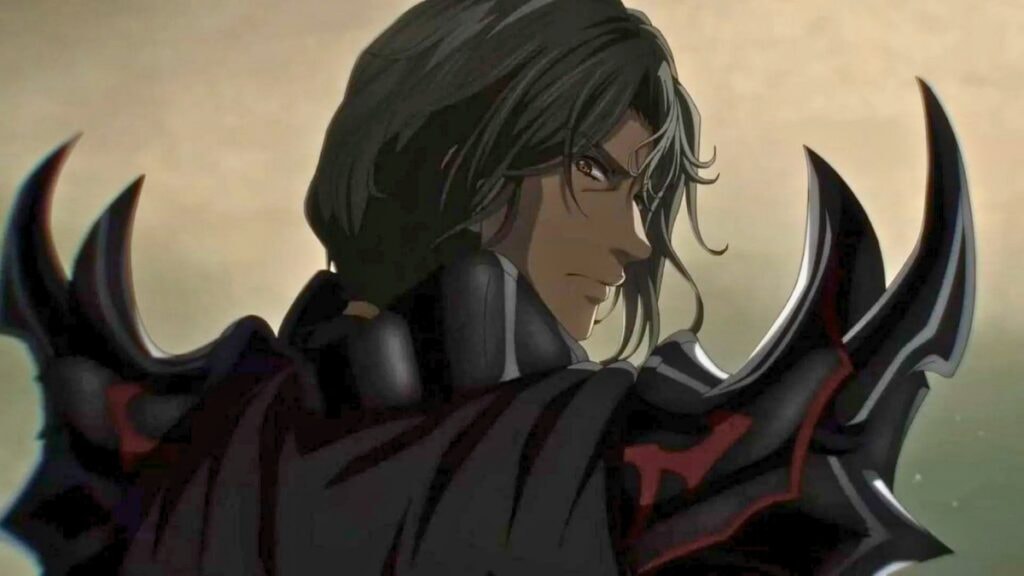 Le professeur Azik portant son ancienne armure dans Lord of Mysteries