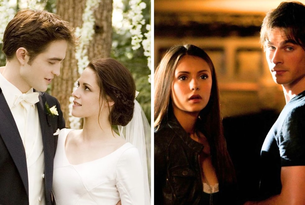 Quiz : ces 5 couples sont-ils dans Twilight, Vampire Diaries ou aucun des deux ?
