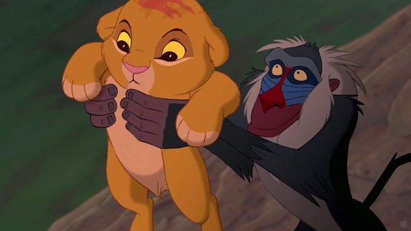 rafiki-et-simba-bebe-le-roi-lion