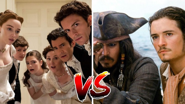 Sondage : tu préfères vivre dans l’univers de Bridgerton ou de Pirates des Caraïbes ?