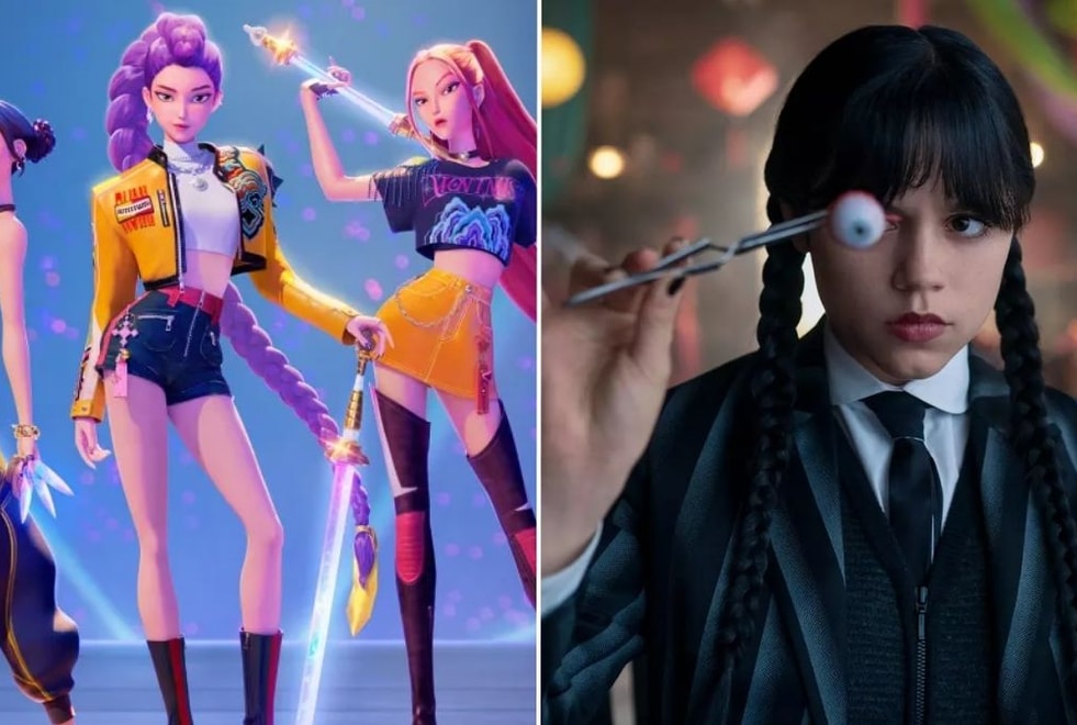 Sondage : tu préfères vivre dans l’univers de KPop Demon Hunters ou de Mercredi ?